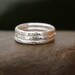 STACKING RINGS - Chunky Stacking Rings - Textured Stacking Rings ...