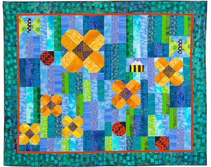 Secret Garden Quilt Pattern Etsy