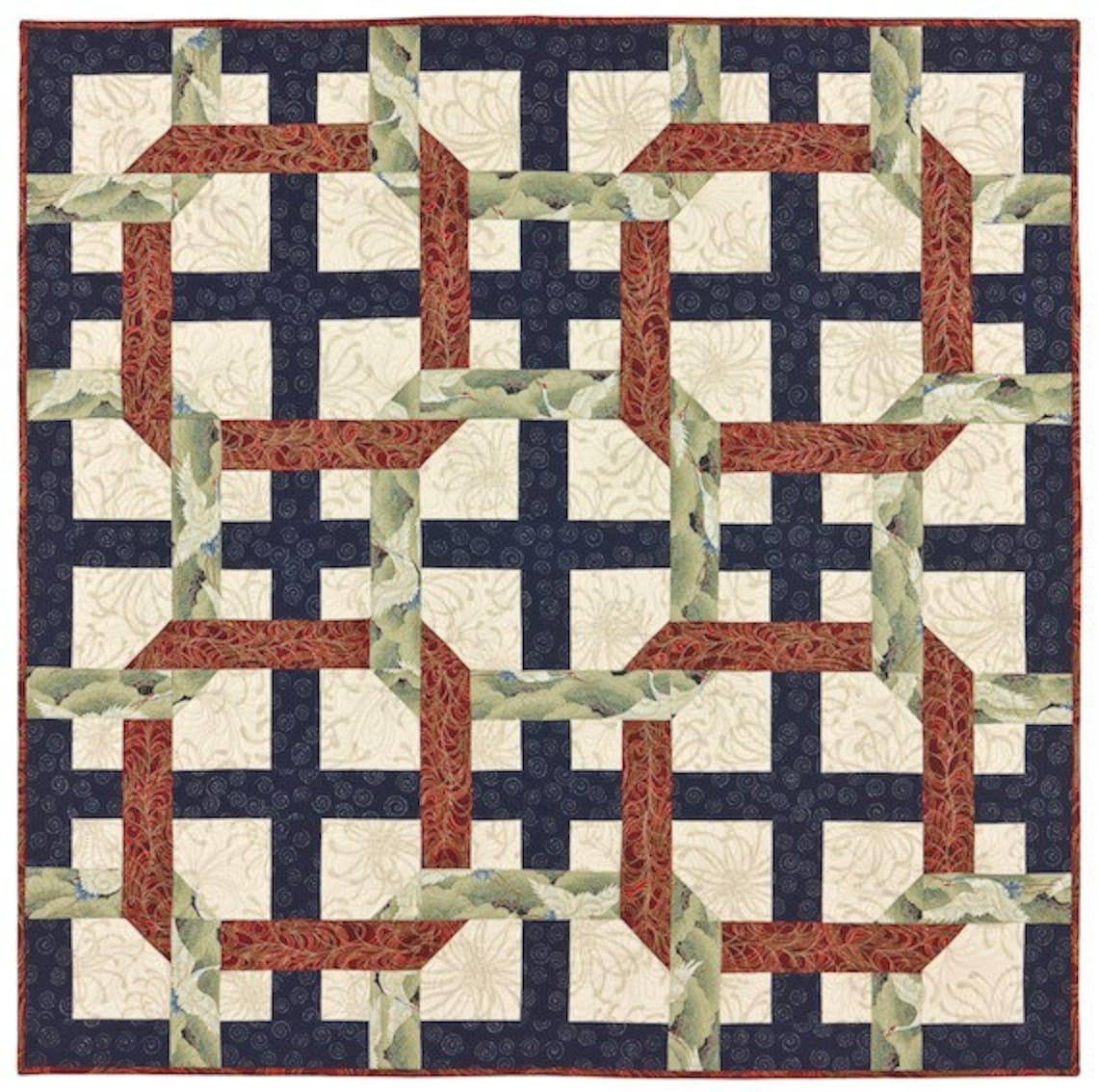 Interlocking Rings Quilt Pattern Etsy
