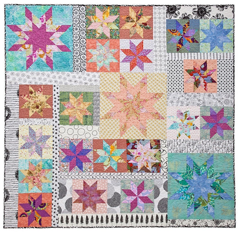 Oh My Stars Quilt Pattern Etsy
