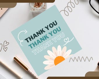 編集可能な先生への感謝状：Canvaテンプレート（デジタルダウンロード）