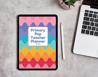 編集可能な小学校教師向けプランナーテンプレート：ホームスクールリソース（Canva）