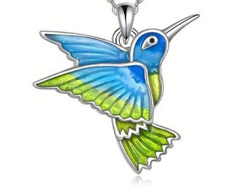 HUMMINGBIRD PENDANT NECKLACE