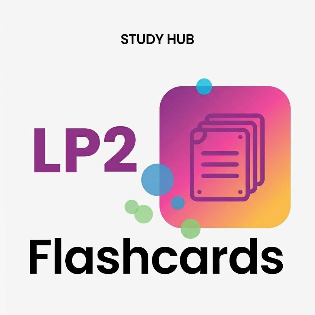 CII LP2 Flashcards Digital Download | Financial Services Products ...