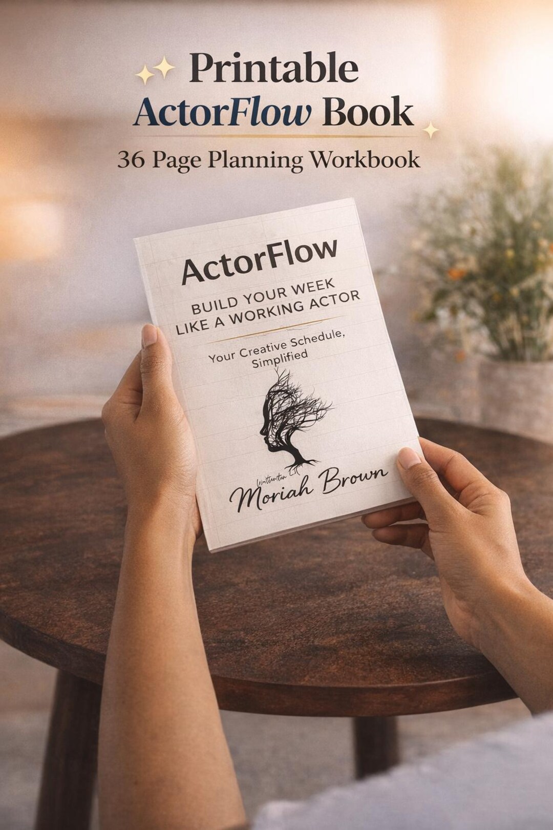 Actorflow Printable Planner | Actor Productivity Workbook (digital ...