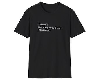 Funny Book Lover T-Shirt, Introvert Reader Tee