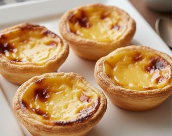 Pastel de Nata aus Portugiese - Authentisches Custard Tarte Rezept