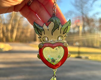 Pokémon Leafeon Shaker Keychain