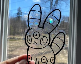 Pokémon Umbreon Sun Catcher, Rainbow Maker, Window Decal