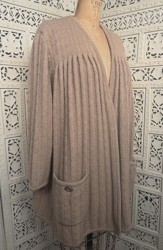 Valentino Cashmere Oversized Cardigan - image 2