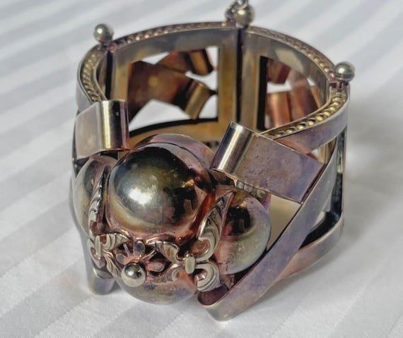 High Costume Mid-Century Modern Bracelet - image 1