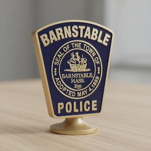 Barnstable politie patch SVG | Town Seal Vector (digitale download)