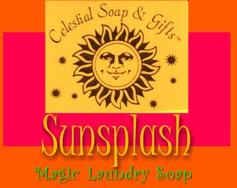 Sunsplash Natural VEGAN Laundry Soap Powder SAMPLE  6 oz.  5-10 LOADS