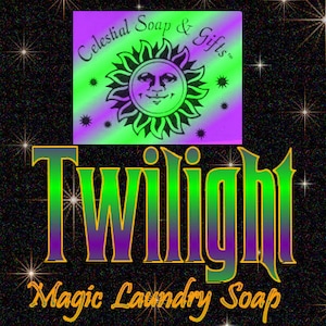 6 oz. TWILIGHT Natural Vegan Laundry Soap Powder SAMPLE 6 oz. 5-10 Loads