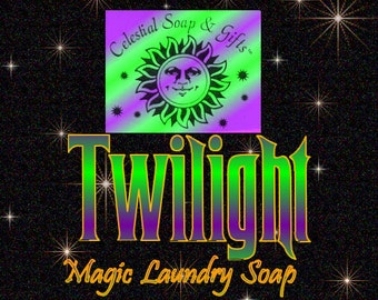 6 oz. TWILIGHT Natural Vegan Laundry Soap Powder SAMPLE 6 oz. 5-10 Loads