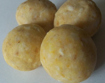 Oatmeal Milk & Honey Cold Process Soap Balls - Bag of 8 (1) oz. each