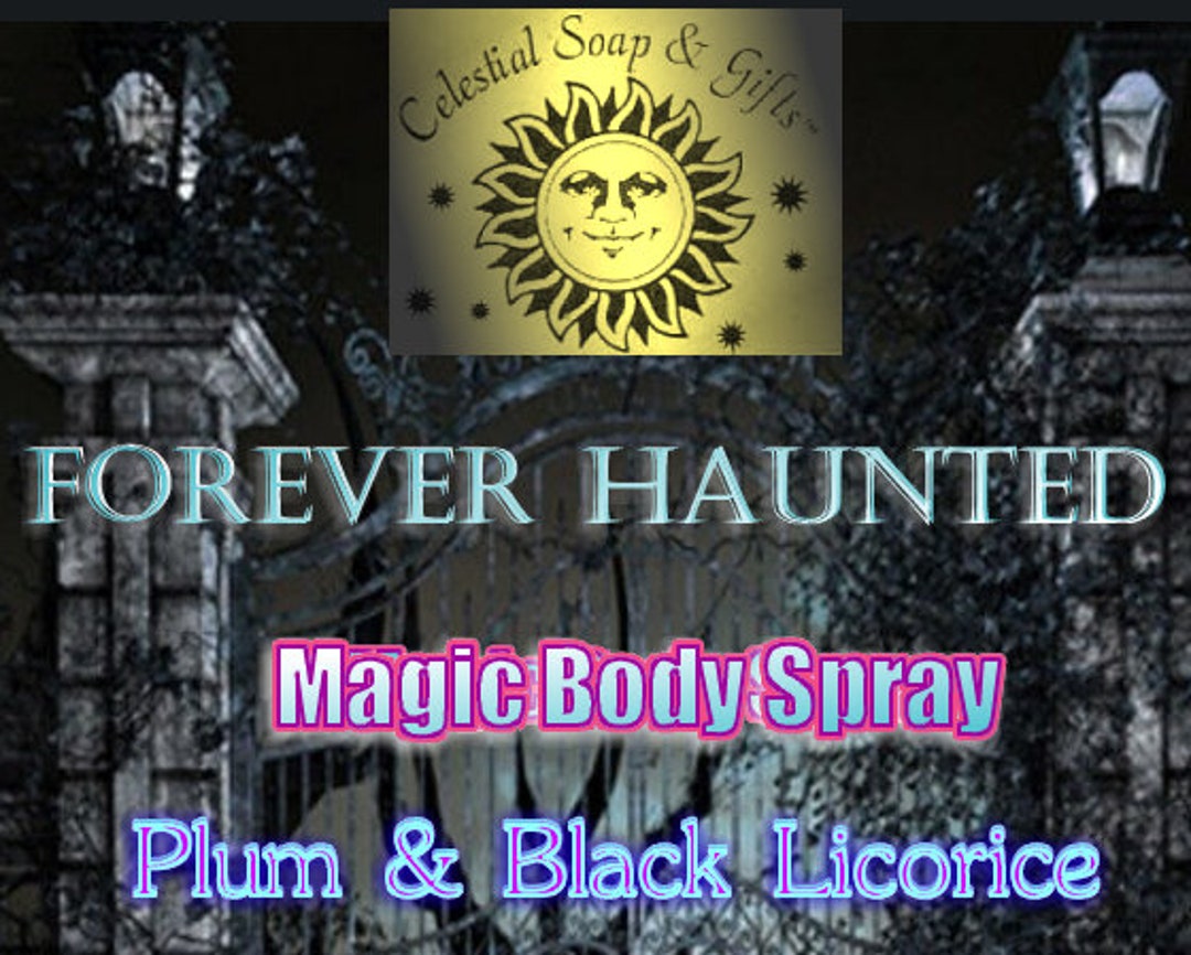 Forever Haunted Magic Body Spray 2.5 Oz. Aluminum Bottle - Paraben Free ...