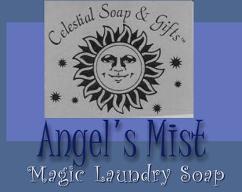 Angel's Mist Natural VEGAN Laundry Soap Powder SAMPLE 6 oz.  5-10 LOADS