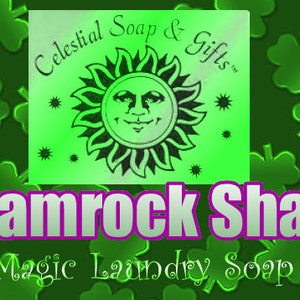 Shamrock Shake VEGAN Laundry Soap Powder 6 oz. SAMPLE 5-10 Loads