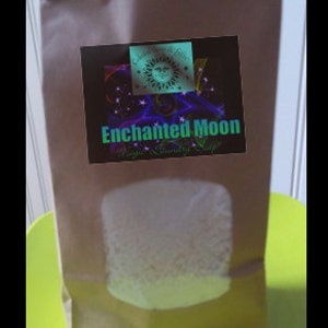 ENCHANTED Moon Natural VEGAN Laundry Soap Detergent Powder Bag 40-80 Loads Gross Wt. 44 oz image 2