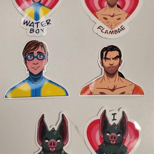 Dispatch stickers, Waterproof Laptop Stickers