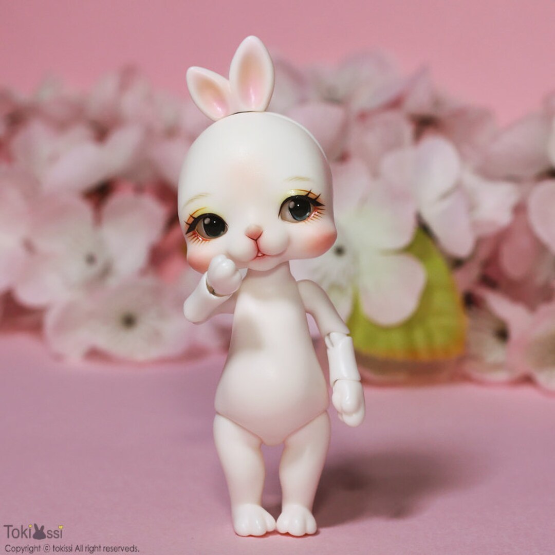 Tokissi Lovely BJD Toki / Rabbit Bjd / Bunny Bjd / Mini Bjd - Etsy