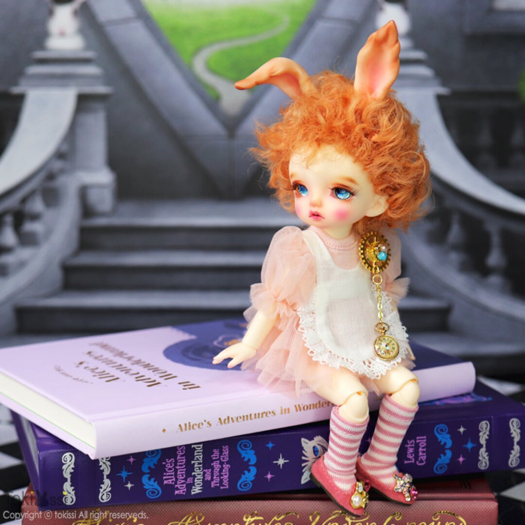 Tokissi / 17cm Wonderland Doll white Rabbit BJD - Etsy