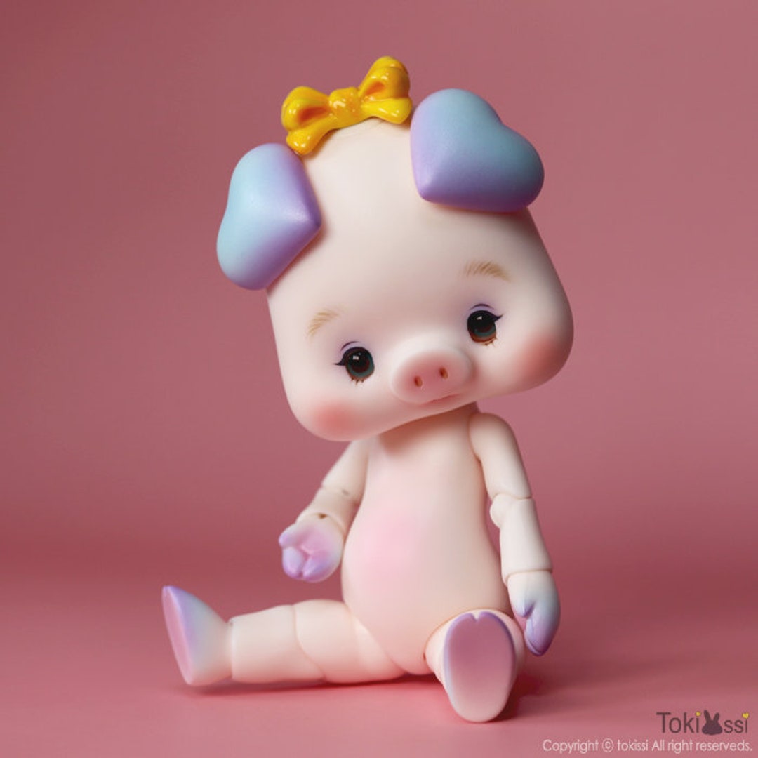Tokissi / 13cm Mini Pig pepper BJD Full Set - Etsy