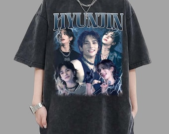 Stray Kids スキズ ヒョンジン ジニレット フーディー Tシャツ Stray Kids [Hyunjin] Jiniret EVIL SKZOO T-SHIRT dominATE JAPAN