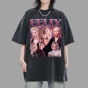 Felix Stray Kids Shirt - Etsy