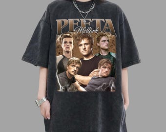 Vintage shirt Peeta Melark, retro film-T-shirt uit de jaren 90