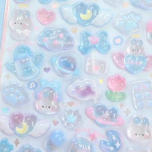 Adesivo decorativo 3D BONBON DROP (1 foglio)
