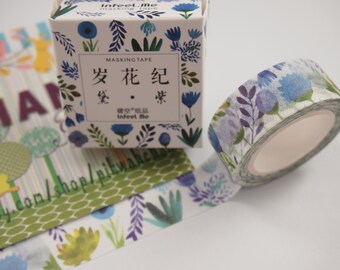 Flower Washi Tape (15mm X 7M)