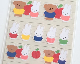 Miffy Deco Sticker (1 sheet)