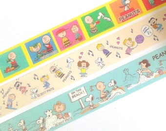 Snoopy And Friends Washi Masking Tape (15mm X 5M)