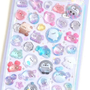 Adesivo decorativo 3D BONBON DROP (1 foglio)
