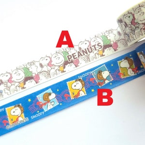 Snoopy washitape-afplaktape (15 mm x 5 m)