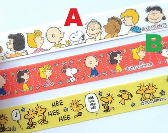 Snoopy And Friends Washi Masking Tape (15mm X 5M)
