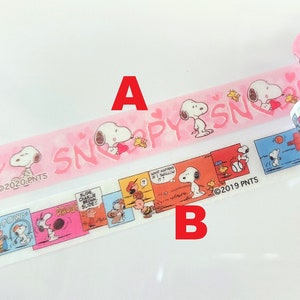 Snoopy And Friends Washi Tape Masking Tape (15mm X 5M)