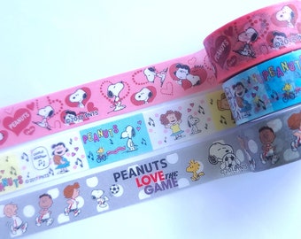 Snoopy And Friends Washi Masking Tape (15mm X 5M)