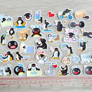 Schattige pinguïndecoratiesticker, 40 stuks (nr. B018-01)