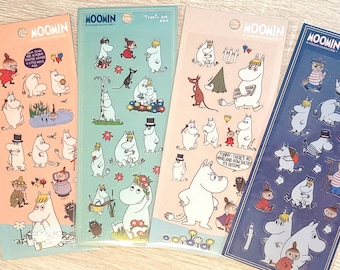 Moomin Characters Deco Sticker (1 sheet)