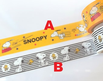 Snoopy And Friends Washi Tape Masking Tape (15mm X 5M)