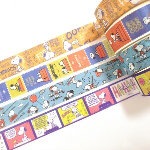 Snoopy Washi-afplaktape (15 mm x 5 m)