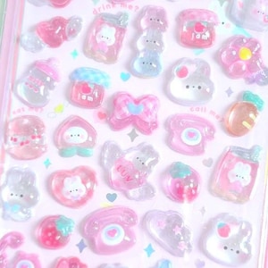 Sticker déco 3D BONBON DROP (1 feuille)