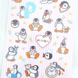 Niedlicher Pinguin Deko Sticker