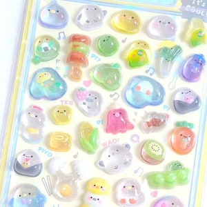 Adesivo decorativo 3D BONBON DROP Seal (1 foglio)