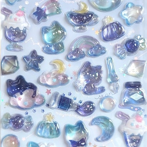 Sticker déco 3D BONBON DROP (1 feuille)