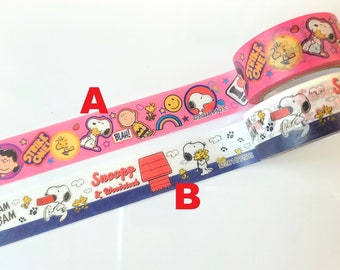 Snoopy And Friends Washi Tape Masking Tape (15mm X 5M)