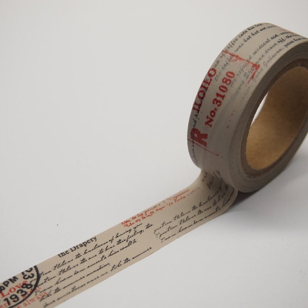 Vintage Style Washi Tape (10M)